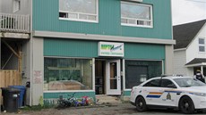 D�m v kanadském Campbelltonu, kde had zabil dva malé chlapce.