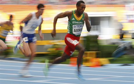 NA REKORD. Mohammed Aman se v Ostrav pokusí o svtový rekord v bhu na 1000 m.