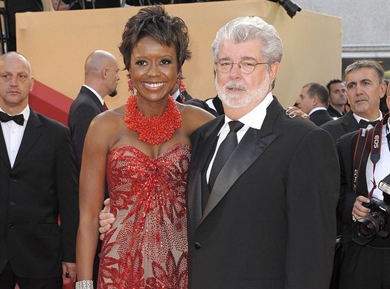 Reisér George Lucas s manelkou Mellody