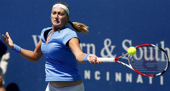 Petra Kvitová na turnaji v Cincinnati