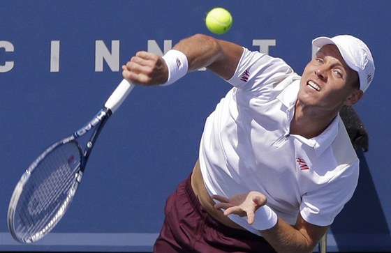 Tomá Berdych na turnaji v Cincinnati