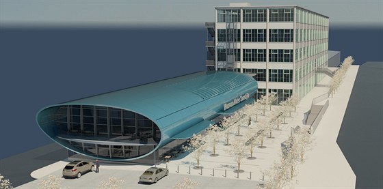 Souástí muzea bude i nov postavený futuristický objekt.
