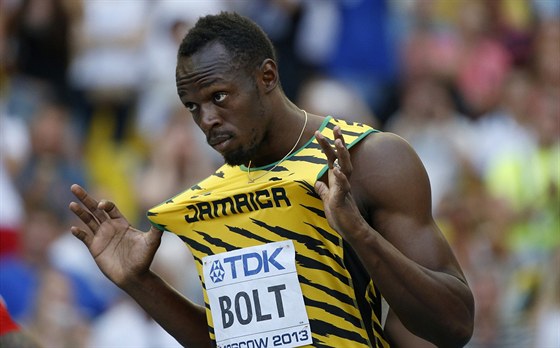 ZA JAMAJKU. Svtový rekordman Usain Bolt by mohl v budoucnu nastoupit v národním fotbalovém týmu.