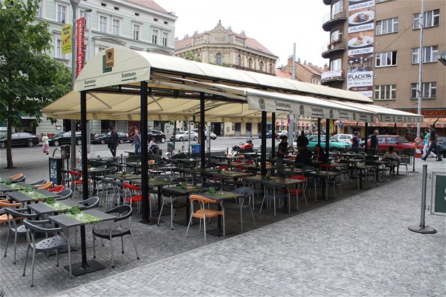 Restauraní zahrádka (ilustraní foto)