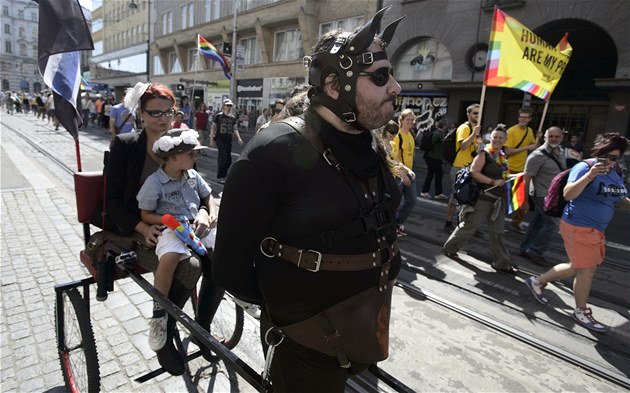 Pochod hrdosti homosexuál Prague Pride