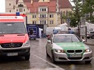 V bavorském Ingolstadtu drí ozbrojený mu na radnici rukojmí
