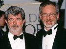 George Lucas a Steven Spielberg v roce 1999