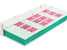 Gelová matrace zhotovená z kombinace pírodní (BIO) pny a gelových segment o
