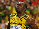 Usain Bolt z jamajky se stal podle oekávání mistrem svta v bhu na 100 metr.