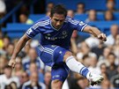 Frank Lampard z Chelsea promnil svj pímý kop proti Hullu v gól.