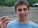 Dvanáctiletý Michael Dettlaff nael v pírodním parku Crater of Diamonds v...
