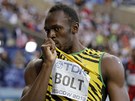 KOLIK E MÁM MEDAILÍ? Jamajský sprinter Usain Bolt dosáhl na sedmou zlatou