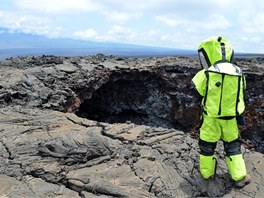 Ve vce 2400 metr v lvovm poli na Havaji simulovalo est vdc pobyt na