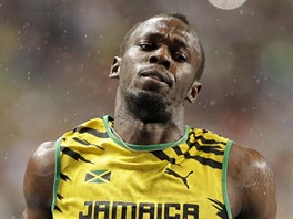 Usain Bolt z jamajky se stal podle oekvn mistrem svta v bhu na 100 metr.
