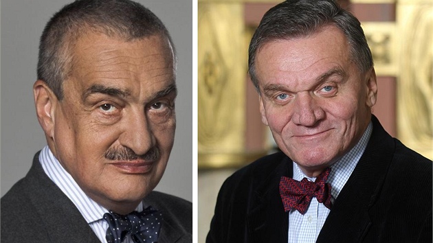 Karel Schwarzenberg a Bohuslav Svoboda