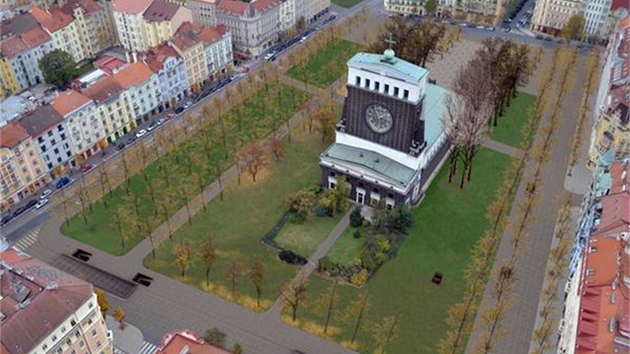 Plány na rekonstrukci nám�stí Ji�ího z Pod�brad