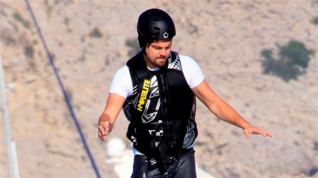 Leonardo DiCaprio vyzkouel flyboard.