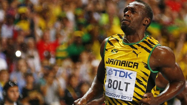 Usain Bolt z jamajky se stal podle oekvn mistrem svta v bhu na 100 metr.