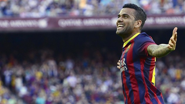 Daniel Alves z Barcelony slav gl