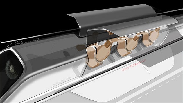 První oficiální vizualizace dopravního systému Hyperloop