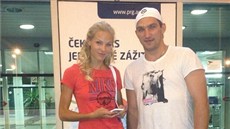 Darja Klišinová a Alexandr Ovečkin