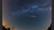 Meteorický roj Perseid v roce 2012