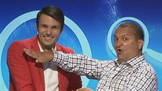 Leo� Mare� a Patrik Hezucký v po�adu QI (2013)