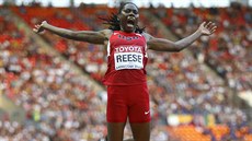 Ameri�anka Brittney Reesová se stala msitryní sv�ta ve skoku do dálky.