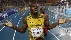 Usain Bolt z jamajky se stal podle oekávání mistrem svta v bhu na 100 metr.