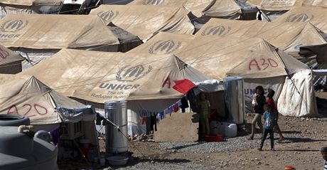 Tábor pro syrské uprchlíky