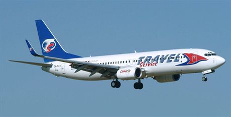 Boeing 737 spolenosti Travel Service
