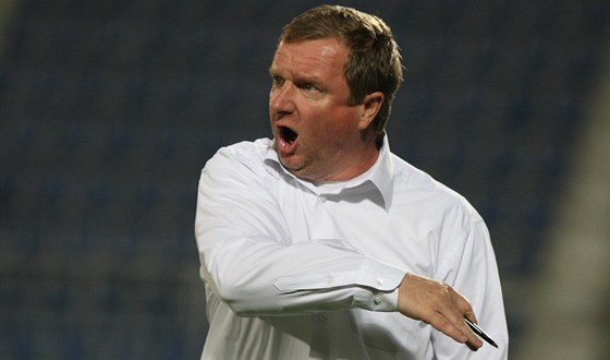Trenér Pavel Vrba momentáln není spokojený. 