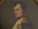 Dobov miniatura s portrtem csae Napoleona ze sbrek Muzea msta st nad...