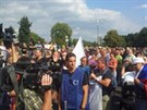 Demonstrace v Duchcov. (24. srpna 2013)