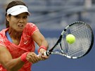 ČÍNSKÁ NADĚJE. Čínská teniska Li Na vstoupila do US Open zápasem s Běloruskou...
