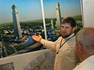 eenský prezident Ramzan Kadyrov schválil v Grozném navzdory hrozb...