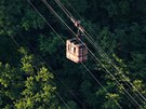 11 Tramway 25 skims over trees in the middle of its run. The tramway was named...