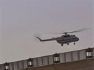 Pro egyptského exprezidenta Mubaraka piletla helikoptéra.