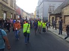 Pochod radikál v Duchcov. (24. srpna 2013)