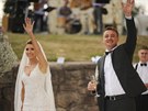 Zatímco v Las Vegas se brali jen se dvma svdky, na moravské svatb pivítali...