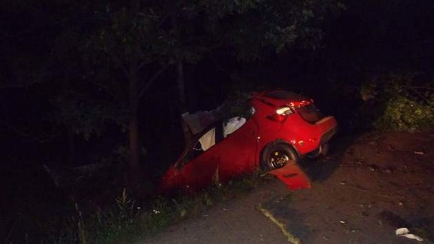 Dopravn nehoda u Sulislavi (22. 8. 2013)