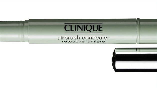 Airbrush Concealer od Clinique funguje jako retur: vyhlad jemn vrsky a rozjasn tmav msta. 600 K