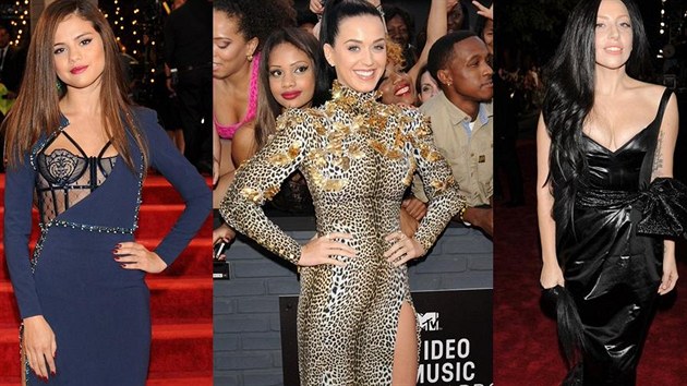 MTV Video Music Awards - Selena Gomezová, Katy Perry, Lady Gaga