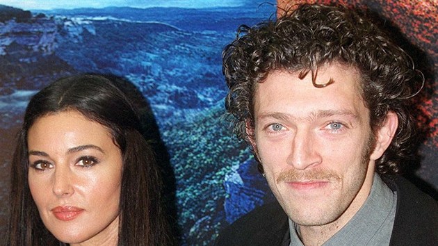 Monica Bellucci a Vincent Cassel v roce 2001