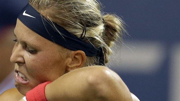 eská tenistka Lucie Hradecká v prvním kole US Open