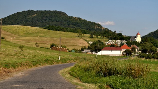 Krajina maarsko-slovenskho pomez nedaleko zdu