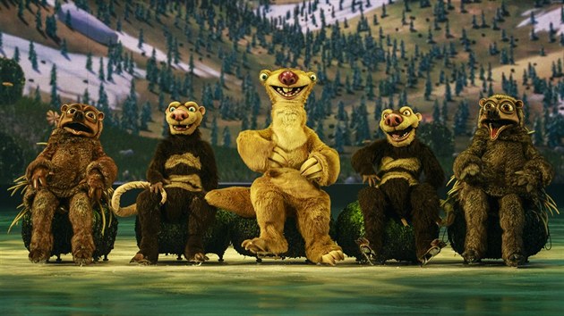 V halov show Ice Age Live oij znm firmy z Doby ledov.