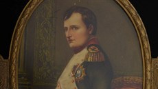 Dobová miniatura s portrétem císae Napoleona ze sbírek Muzea msta Ústí nad...