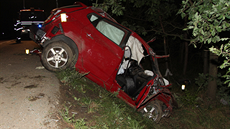 Dopravní nehoda u Sulislavi (22. 8. 2013)