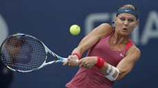 ZATÍM DOBRÉ. eská tenistka Petra Kvitová je na US Open u ve 3. kole.